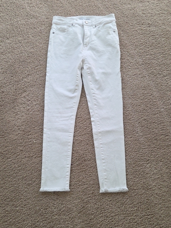 LOFT Denim - LOFT White Skinny Ankle Jeans